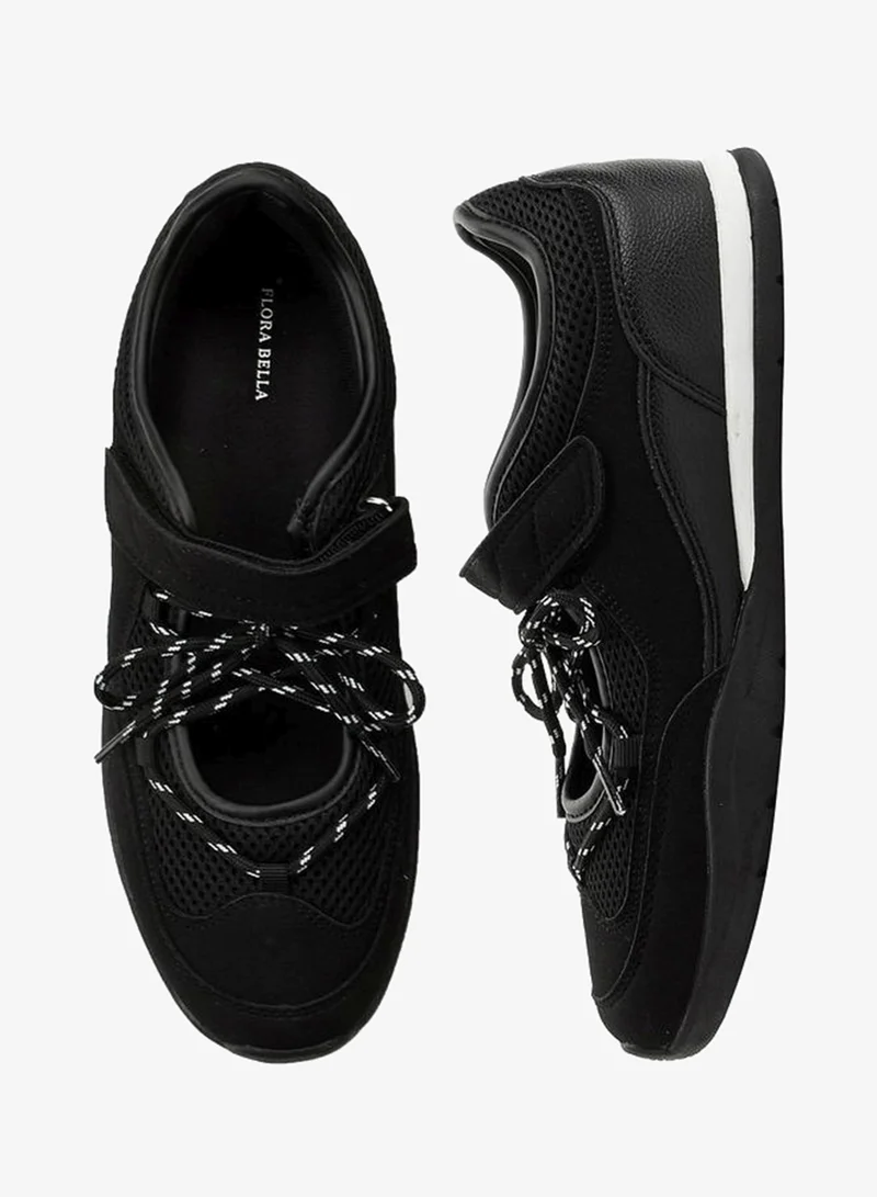 Women Hook & Loop Ankle Sneakers